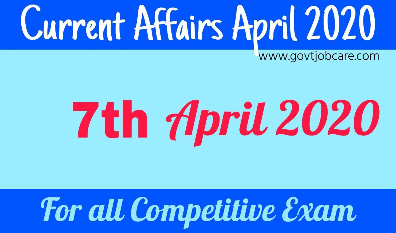 Recent Current Affairs