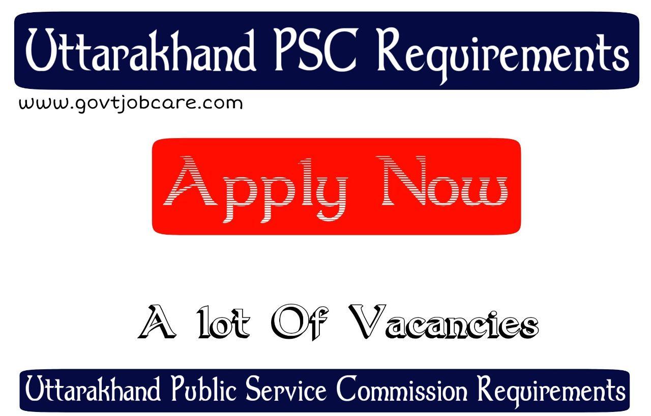 UKPSC Recruitment