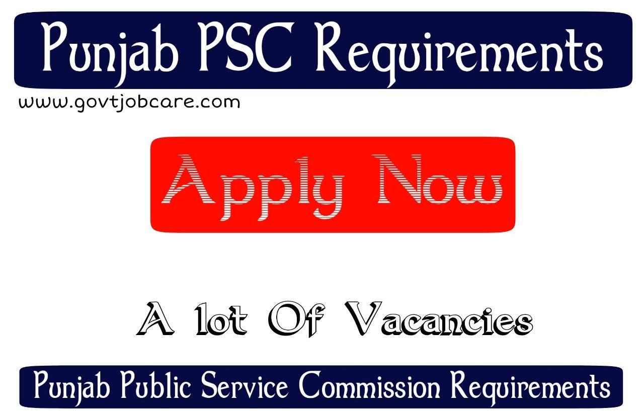 Punjab Public Service Commission Recruitment