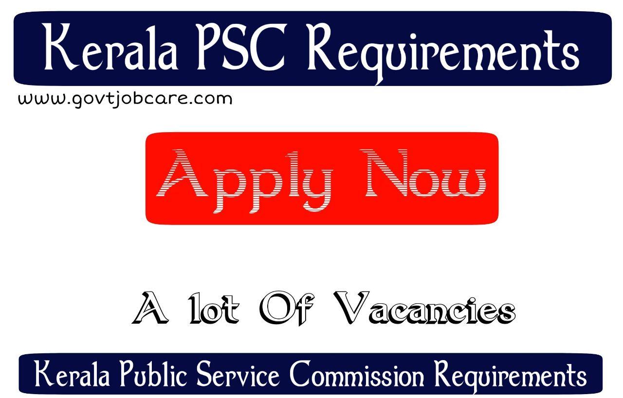 Kerala Public Service Commission Recruitment