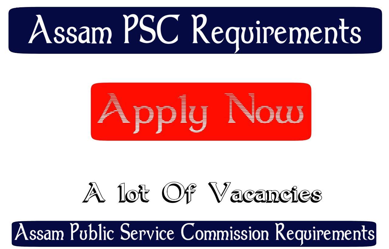 Assam Public Service Commission Recruitment
