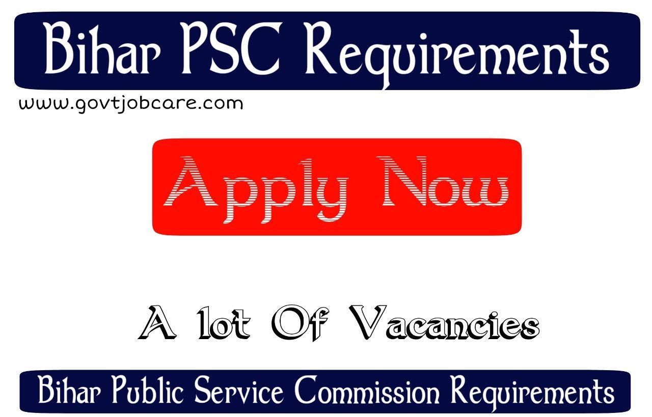 Bihar Public Service Commission Recruitment